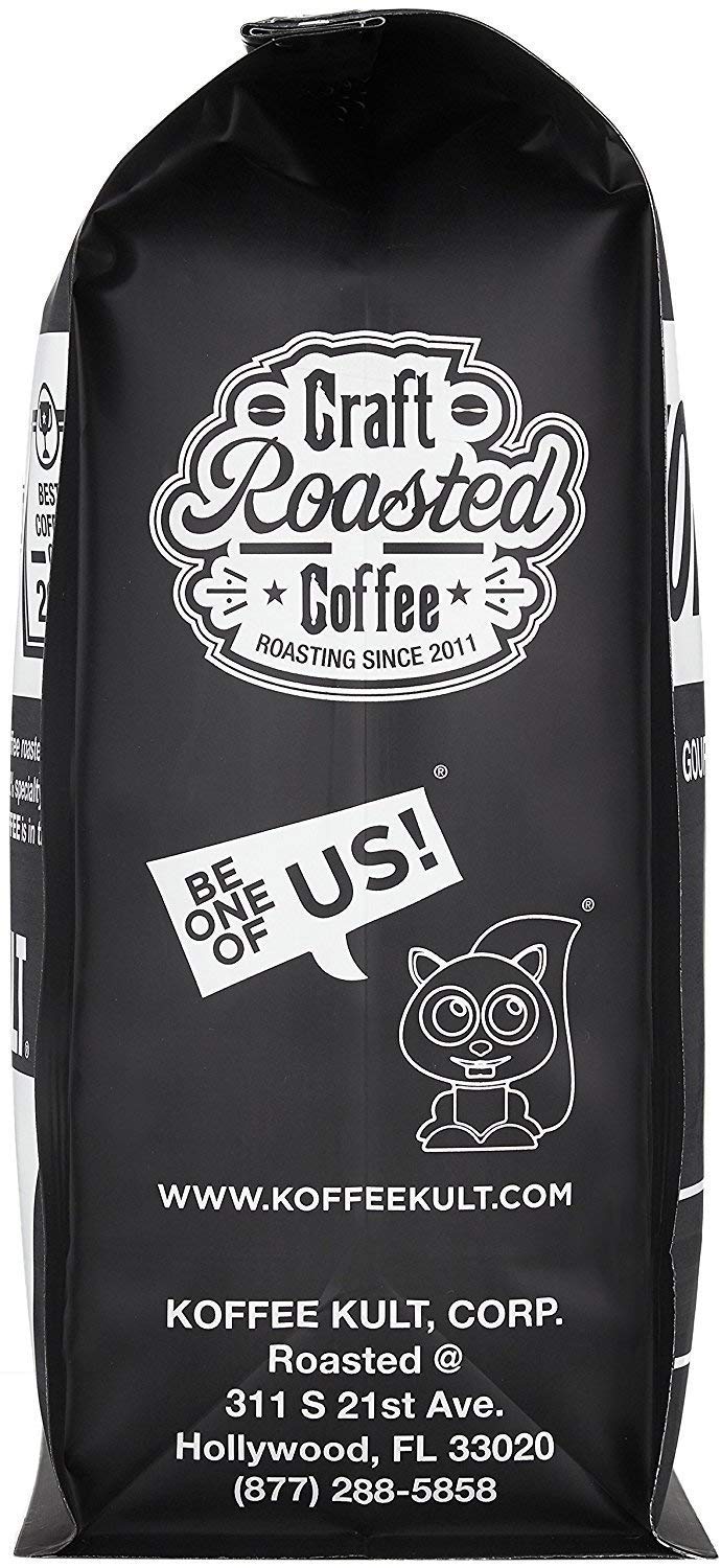 Koffee Kult Koffee Kult Medium Roast Smooth and Flavorful Ground Coffee - Perfect for a Relaxing Cup Anytime (Medium Roast, 32oz)