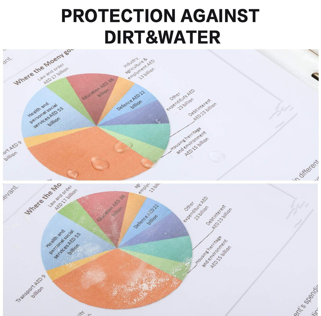 Sheet Protectors, PANDRI 600 Pack Clear Heavy Duty Plastic Page Protectors Sheet Reinforced 11-Hole Fit for 3 Ring Binder Fits Standard 8.5 x 11 Paper, 9.25 x 11.25 Top Loaded, Excluding Acid