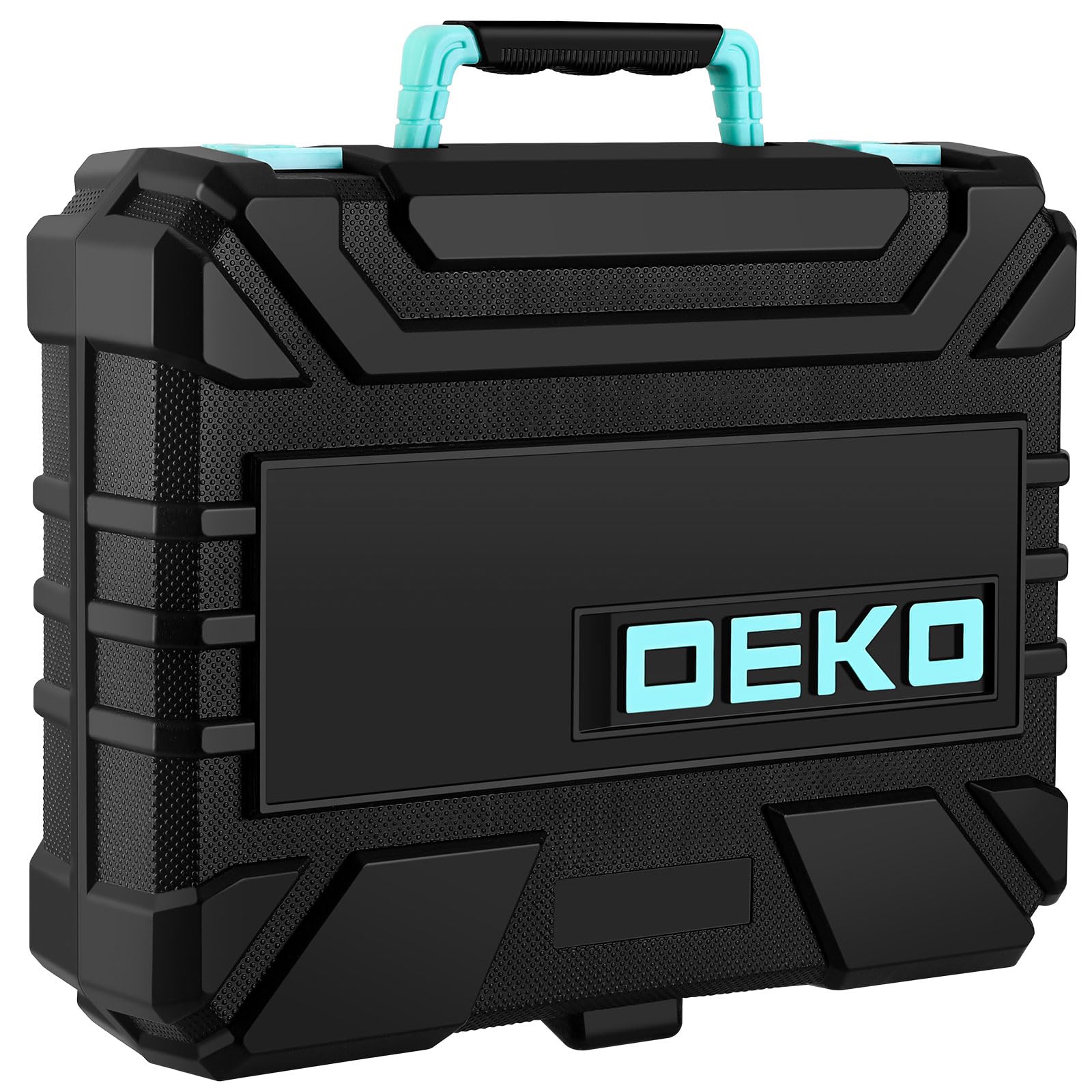 DEKOPRO Tool Set：Tool Kit with 8V Cordless Drill,Tool Box with Drill,Hand Drill Set for Men & Women,Home Tool Kits for House Repair,Handyman,DIY 126 Piece
