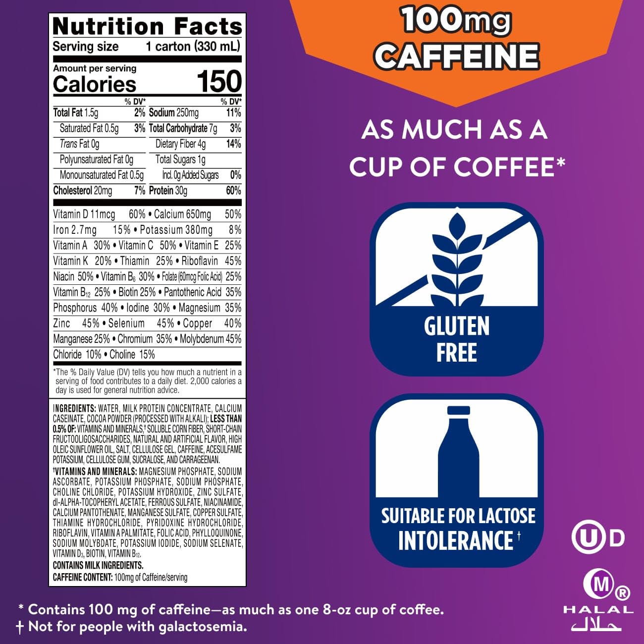 Ensure Max Protein Shake | French Vanilla | Ready to Drink | 30g Protein for Muscle Health | 1g Sugar, 4g Fiber | 11 fl oz, 12 Pack