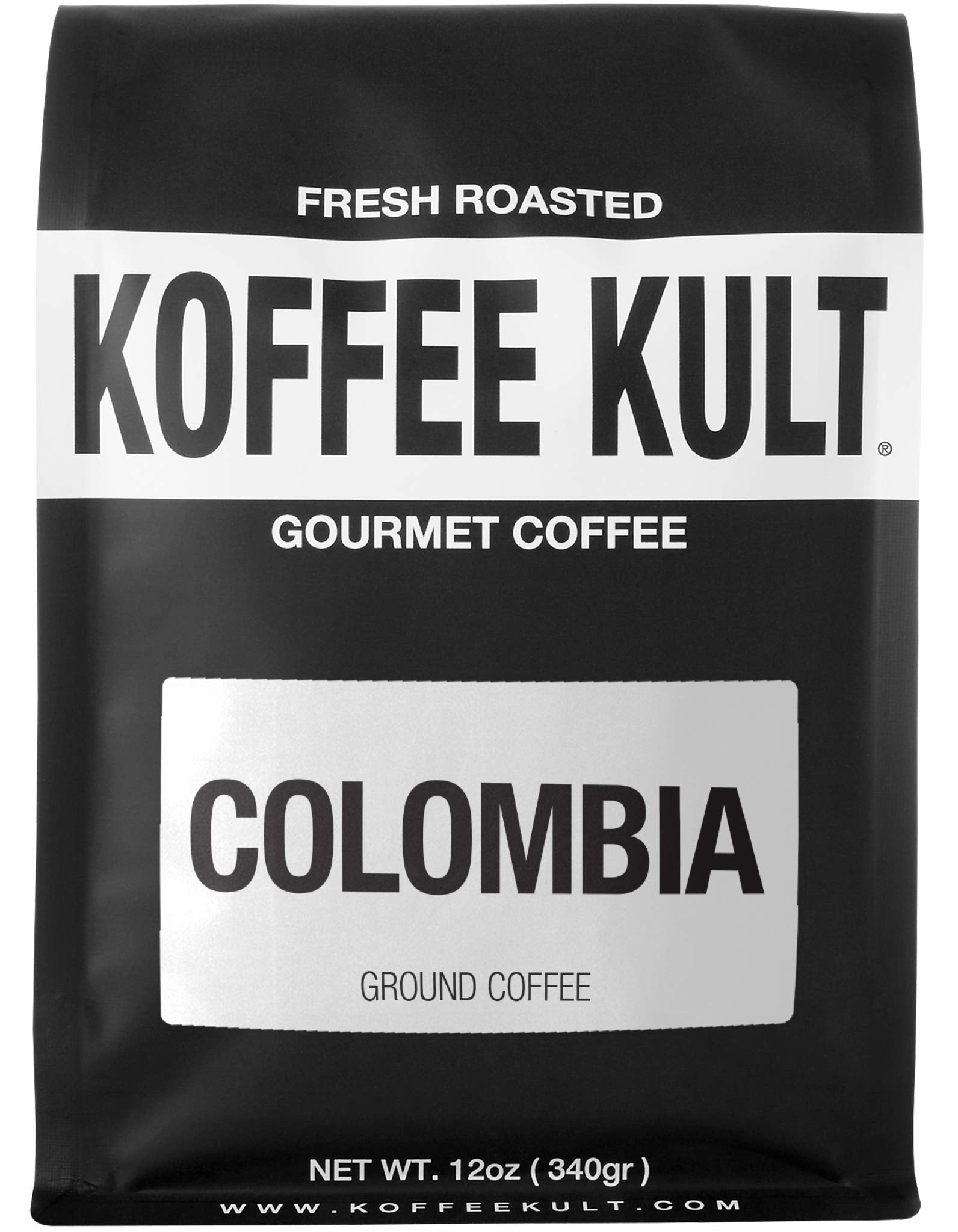 Koffee Kult Koffee Kult Medium Roast Smooth and Flavorful Ground Coffee - Perfect for a Relaxing Cup Anytime (Medium Roast, 32oz)