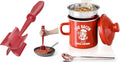 Red Meat Chopper And 15OZ Red Bacon Grease Saver