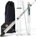 Brewer's Elite Hydrometer & Plastic Test Jar - for Home Brew Beer, Wine, Mead and Kombucha - Deluxe Triple Scale Set, Hardcase and Cloth - Specific Gravity ABV Tester