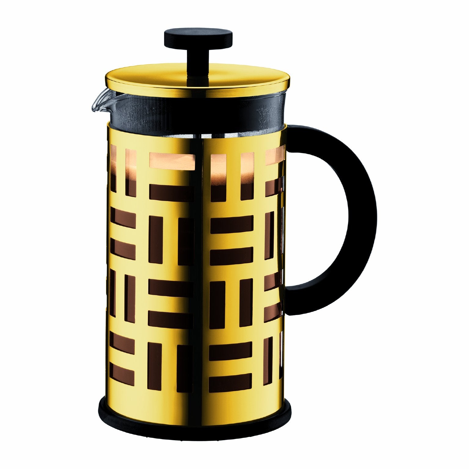 Bodum 34oz Pour Over Coffee Maker, High-Heat Borosilicate Glass with Reusable Stainless Steel Filter and Cork Grip - Made in Portugal