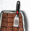 Professional Mini-Brownes Spatula, Stainless Steel Cutter and Serve Turner for Serving, Flipping or Cooking, Ideal for Serving, Tiramisu, Cakes, Lasagna or Cookie etc.