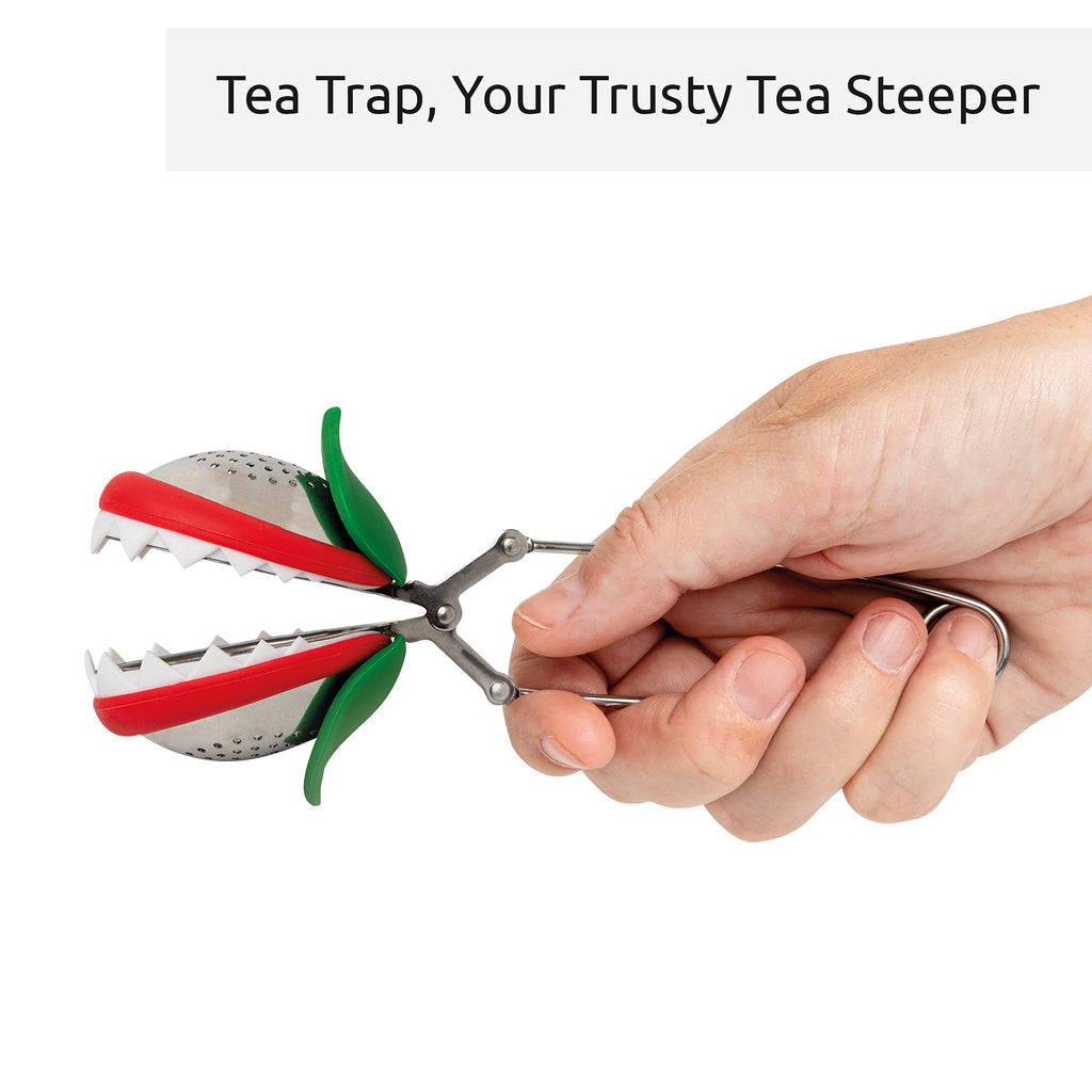 Cute Tea Infuser by OTOTO - Loose Leaf Tea Steeper, Tea Accessories, Tea Diffusers, Tea Infuser for Loose Leaf Tea, Tea Strainers, Cute Gifts, Tea Gift Set, Kitchen Gifts, Cooking Gadgets