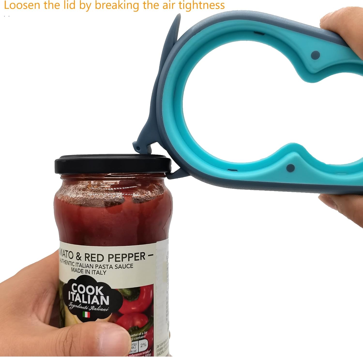 Latest Jar Opener With 4 Rubber Jar Gripper Pads for Weake Hands Senior with Arthritis Hands and Children