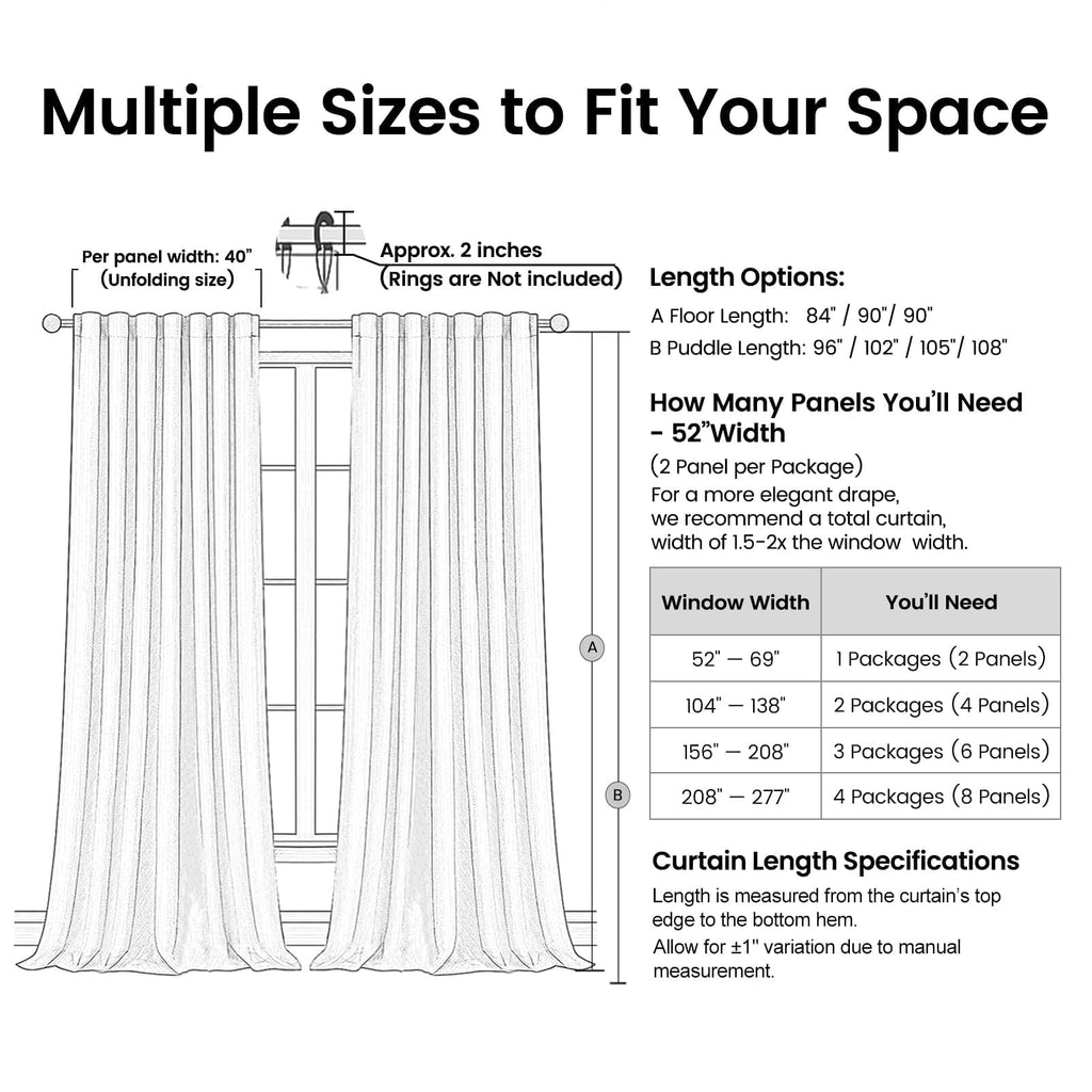 Topfinel 84 Inch Long Natural Blackout Curtains for Bedroom Livingroom, Farmhouse Back Tab Pinch Pleated Drapes for Track System,Neutral Linen Ambiance & Privacy Drapes Natural 52" W*84" L