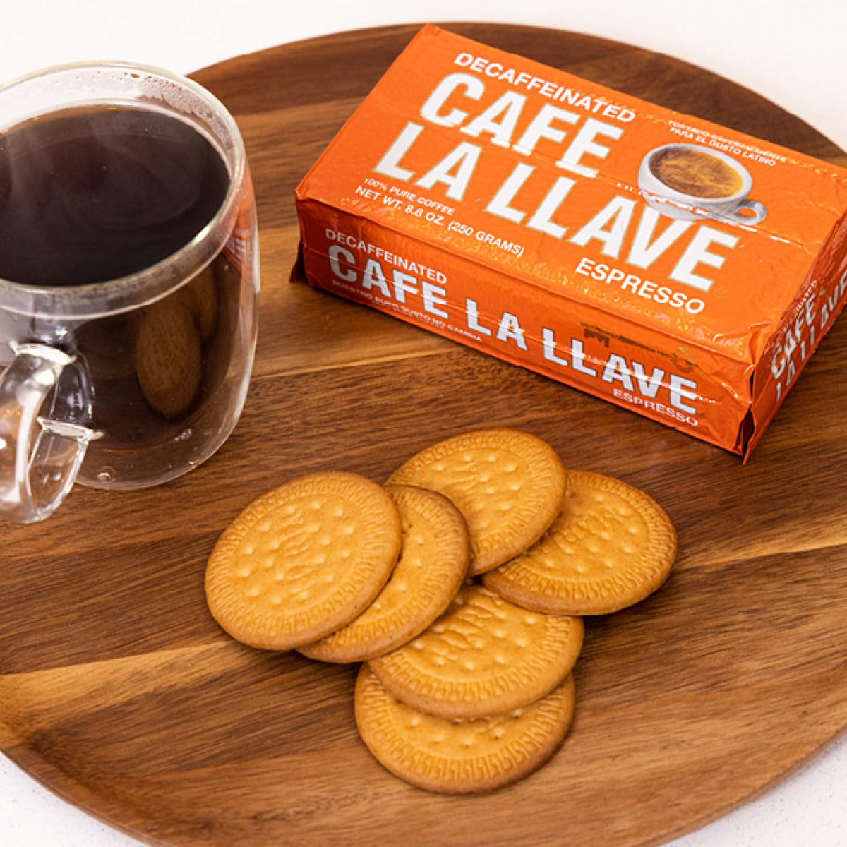 Café La Llave Espresso Ground Coffee, Dark Roast, 10 OZ, Pack of 4