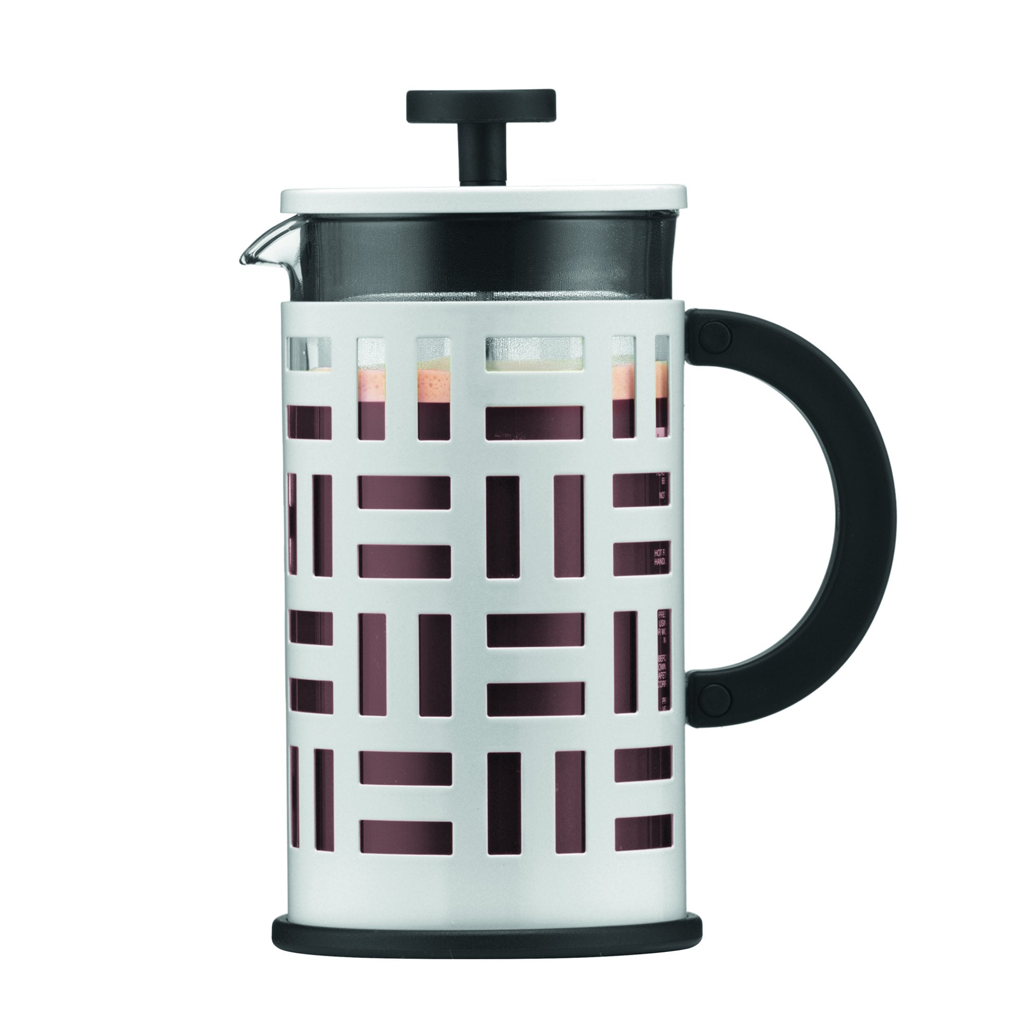 Bodum 34oz Pour Over Coffee Maker, High-Heat Borosilicate Glass with Reusable Stainless Steel Filter and Cork Grip - Made in Portugal