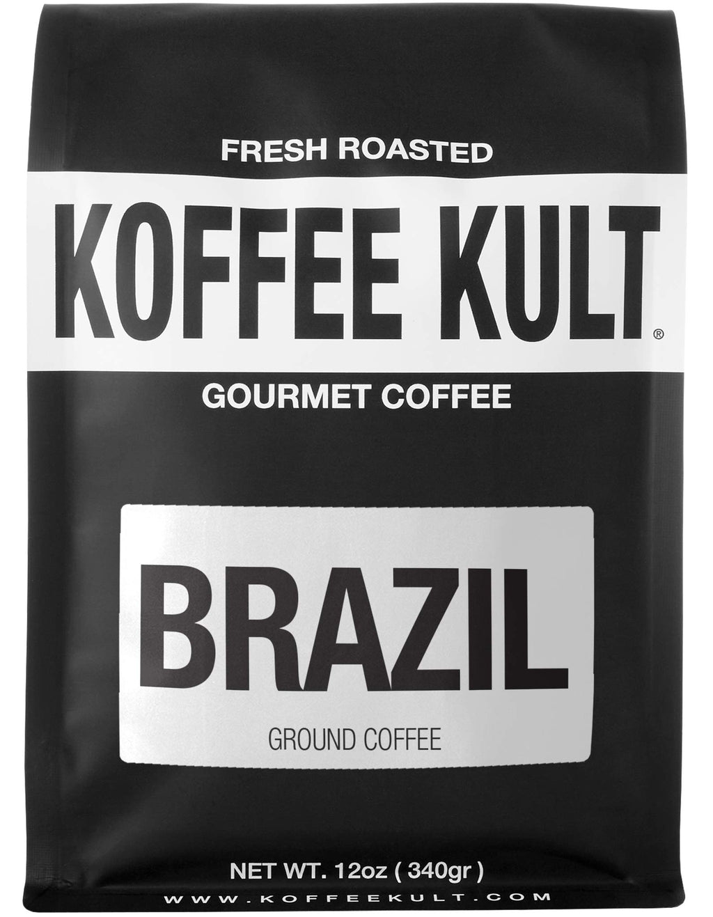 Koffee Kult Koffee Kult Medium Roast Smooth and Flavorful Ground Coffee - Perfect for a Relaxing Cup Anytime (Medium Roast, 32oz)