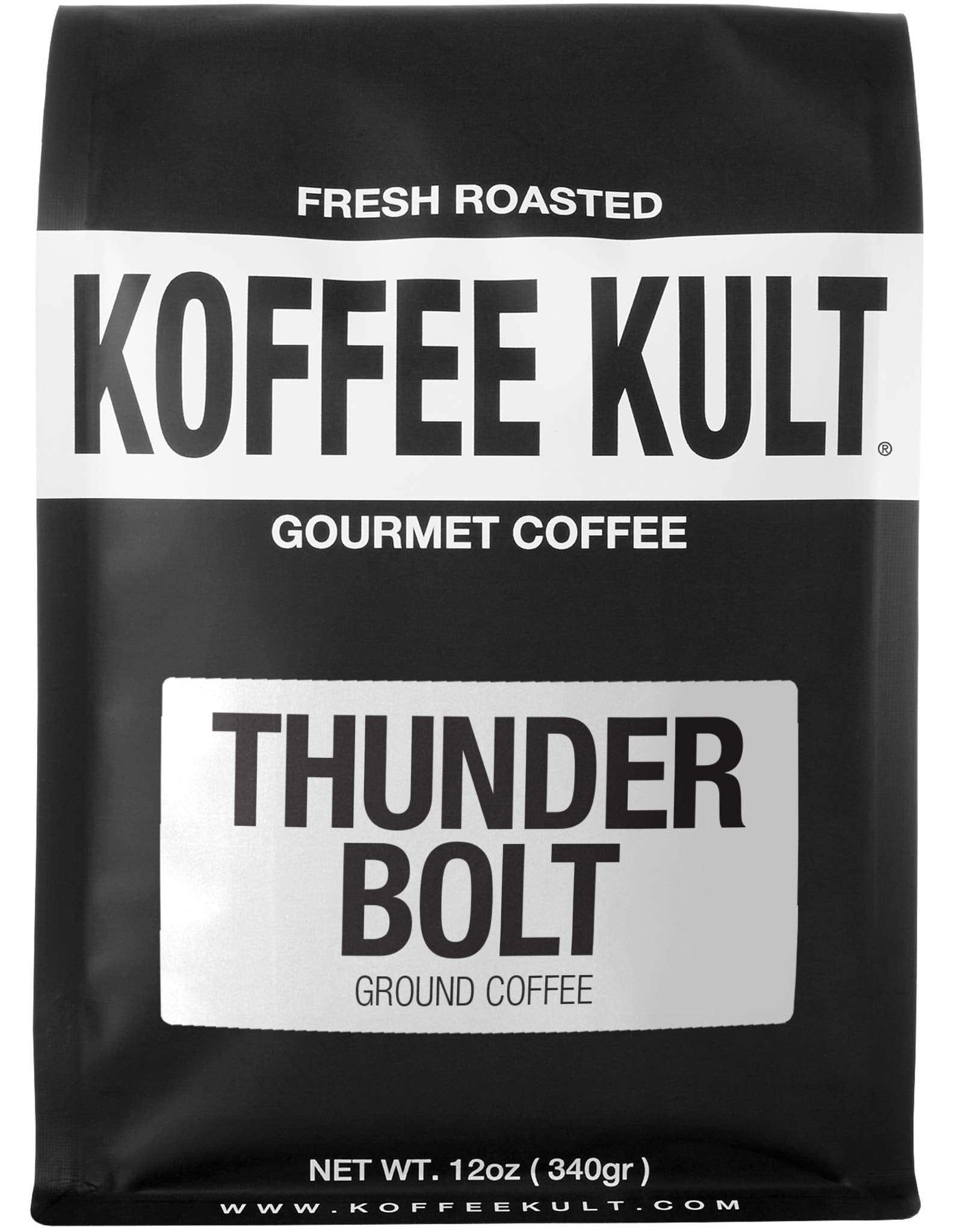 Koffee Kult Koffee Kult Medium Roast Smooth and Flavorful Ground Coffee - Perfect for a Relaxing Cup Anytime (Medium Roast, 32oz)