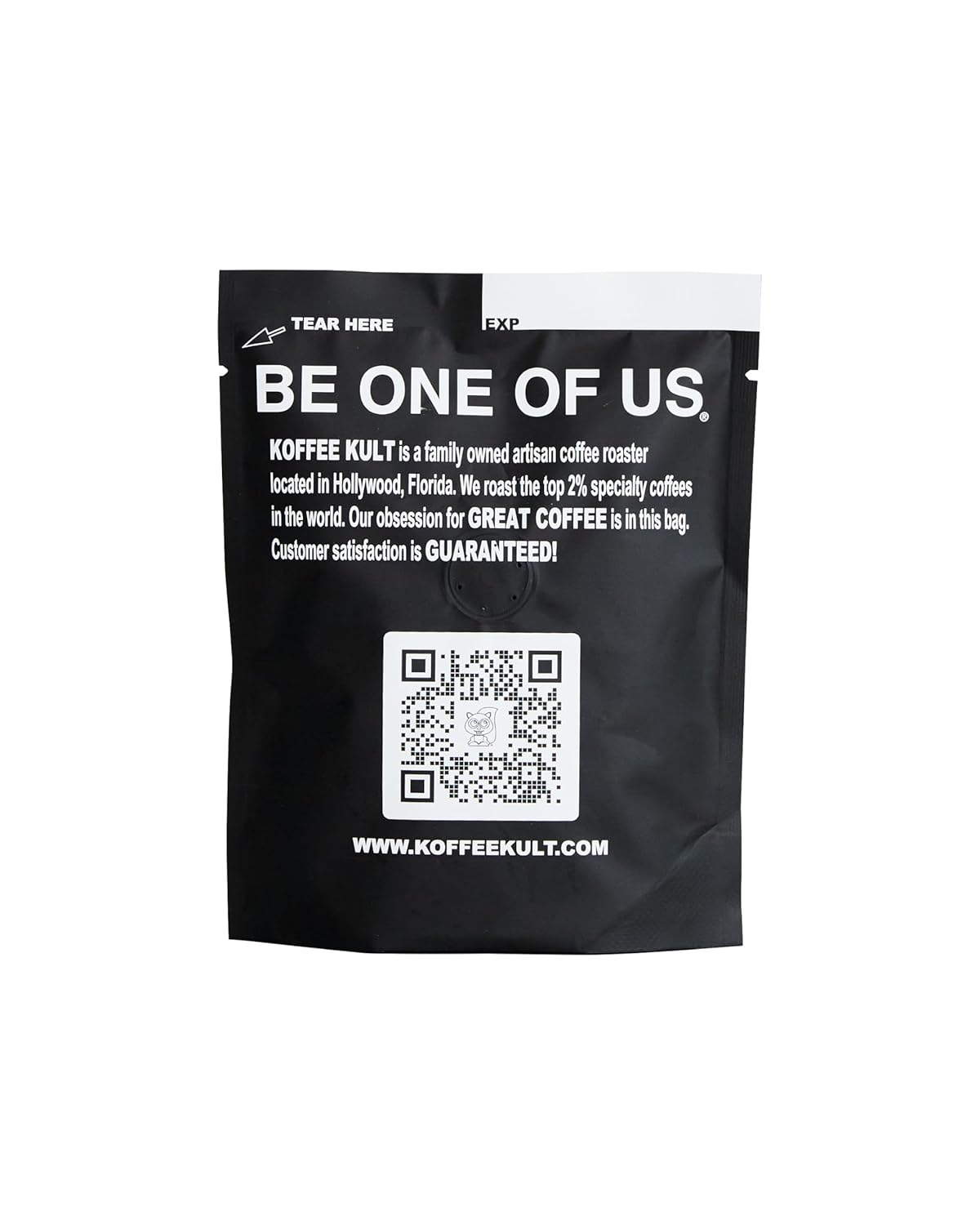 Koffee Kult Medium Roast Whole Bean Coffee - Premium Arabica Coffee Beans for Caffeine Enjoyers Seeking Bold, Rich Flavor and Aroma in Every Cup - Perfect for Brewing Enthusiasts (Whole Bean, 2oz)