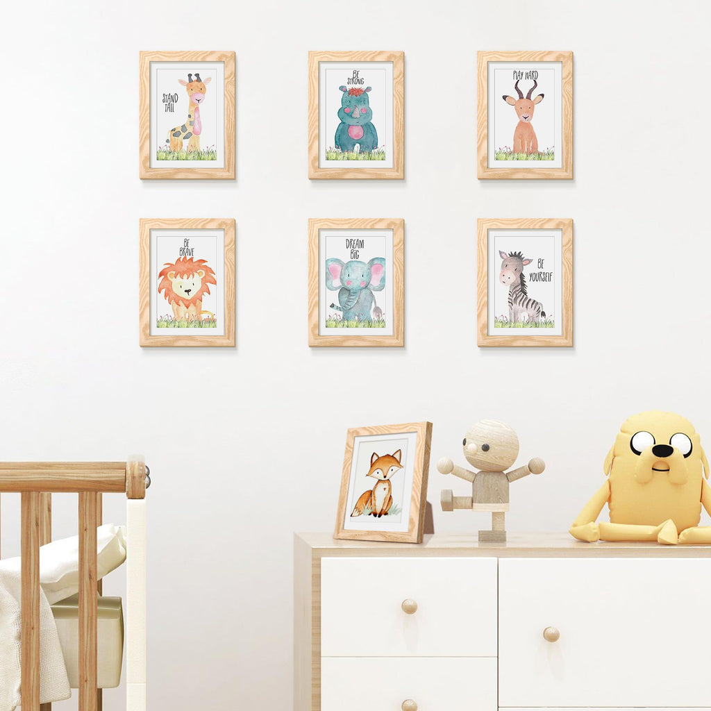 upsimples 5x7 Picture Frame Set of 10, Display Pictures 4x6 with Mat or 5x7 Without, Multi Photo Frames Collage for Wall or Tabletop Display, Black