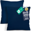 Utopia Bedding 18x18 Pillow Inserts, Set of 2, White – Indoor Decorative Throw Pillows for Bed, Sofa & Couch – Soft, Supportive & Fluffy Cushion Inserts