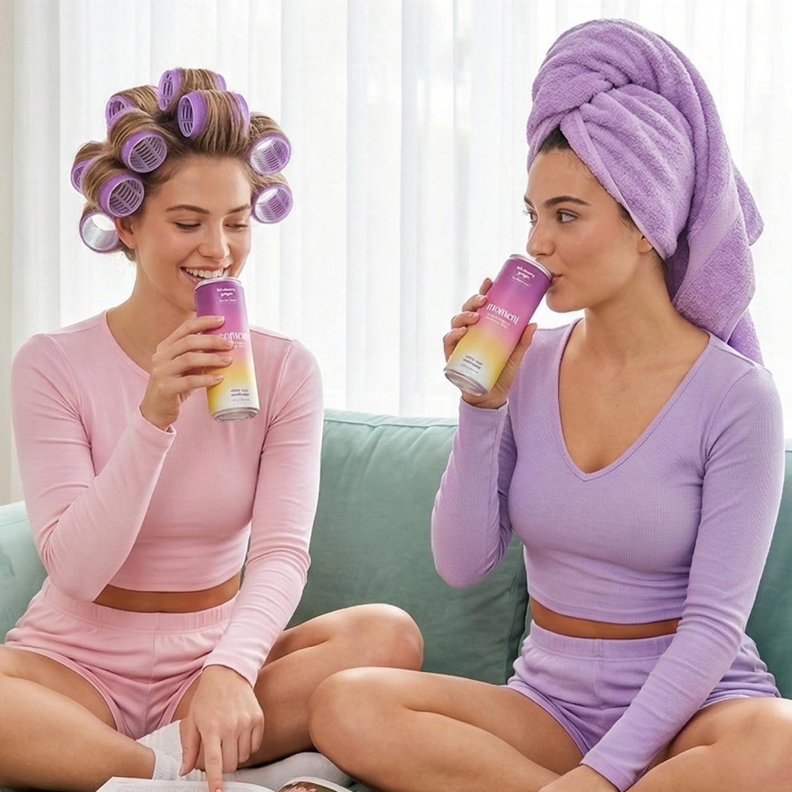 Moment Botanical Tea (Shark Tank) - Non Carbonated - Calm, Clarity & Relaxation with L-Theanine & Ashwagandha - Non Alcoholic Drinks - Sparkling Adaptogen Drink - 0 Sugar 0 Caffeine - 12 Pack 11.5 fl oz