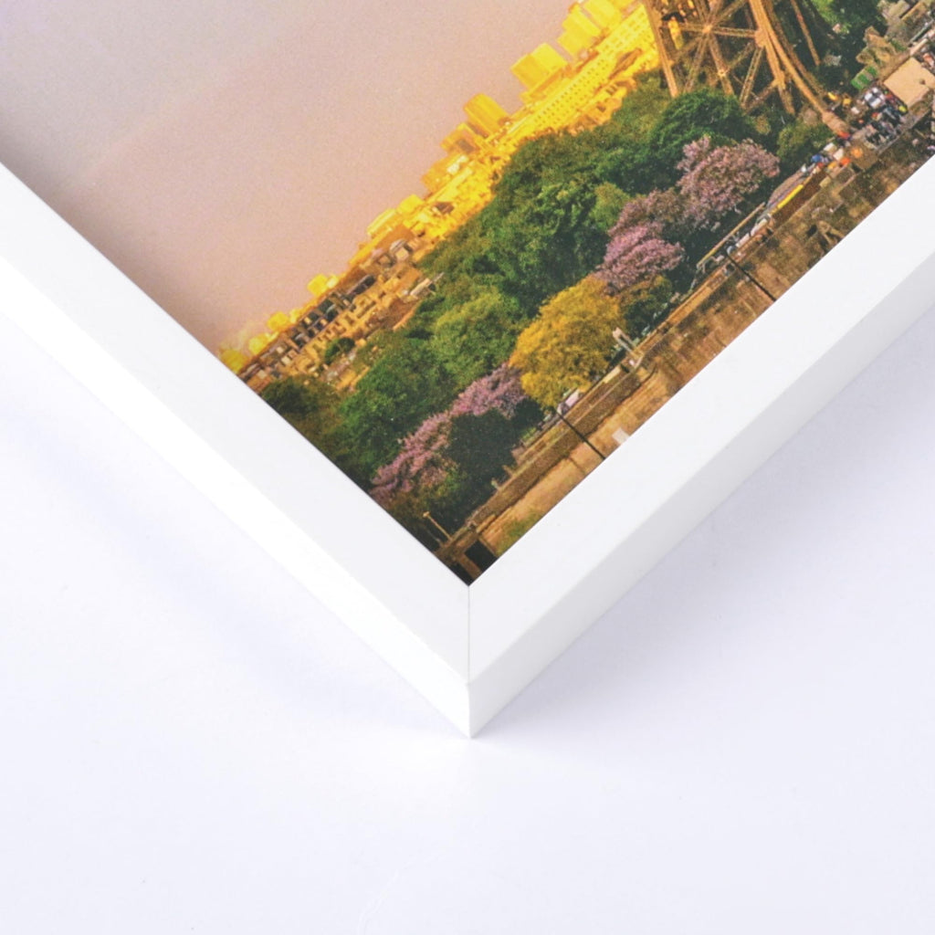 upsimples 5x7 Picture Frame Set of 3, Made of High Definition Glass for 5 x 7 Black Frames, Wall and Tabletop Display Thin Border Photo Frame for Home Décor