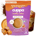 Cuppa Medium Roast Mushroom Coffee with Adaptogens & Superfoods - Lion’s Mane, Ashwagandha & Cordyceps. Adaptogens + MCT to support natural energy, mental focus & gut health (30 Servings)