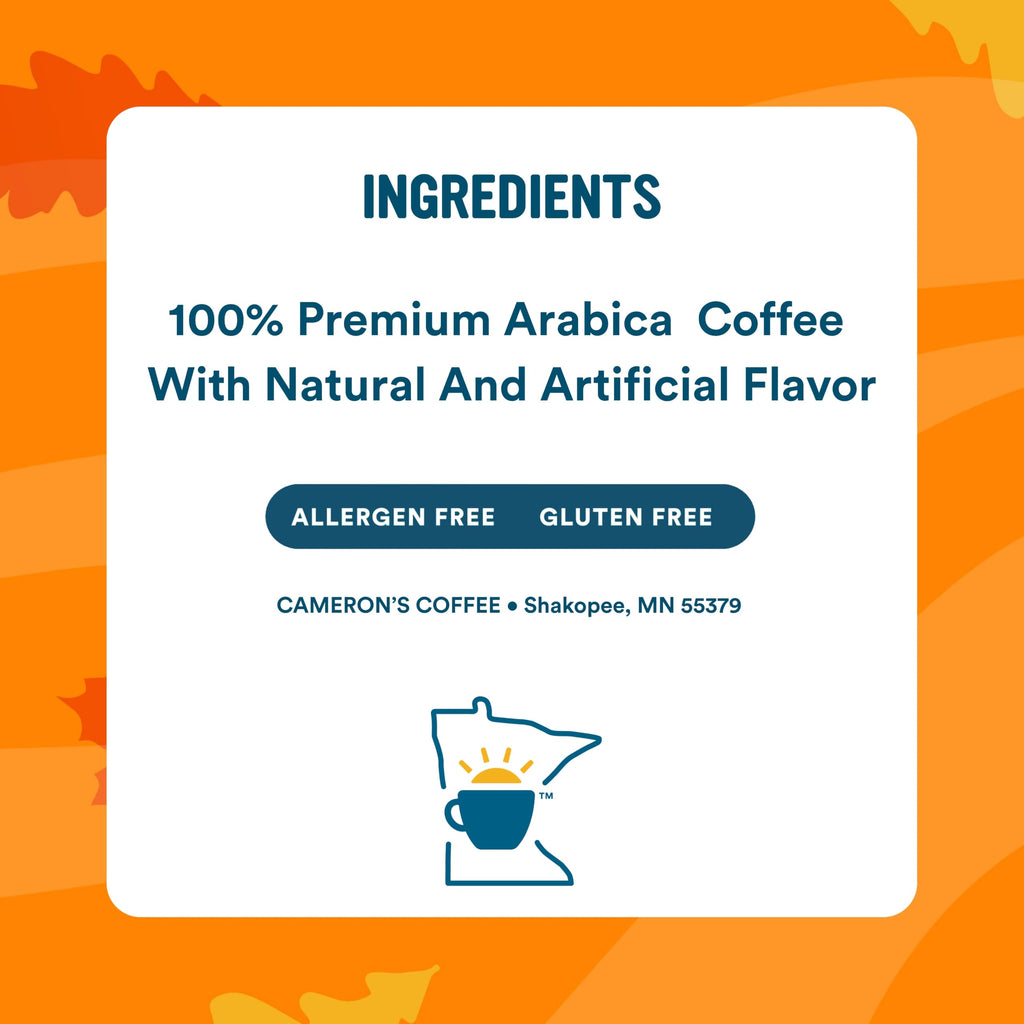 Cameron's Coffee Roasted Ground Coffee Bag, Dark Chocolate Mocha, Smooth Flavored Coffee, Sustainable, Small-batch Roasted, 28 Ounce (Pack of 1)
