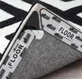 GORILLA GRIP Rug Gripper Pads Keep Area Rugs Corners from Curling, Reusable Double-Sided Stickers Holds Down Carpet in Place, Grips on Tile and Hardwood Floors Helps Prevent Sliding, Home Décor, 8 Pcs