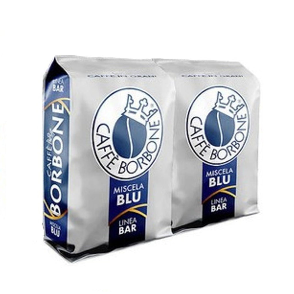 Caffè Borbone Whole Bean Coffee, Medium-Dark Roast DEK Blend, Decaffeinated Italian Coffee, 2.2 lb Bag (Pack of 2)