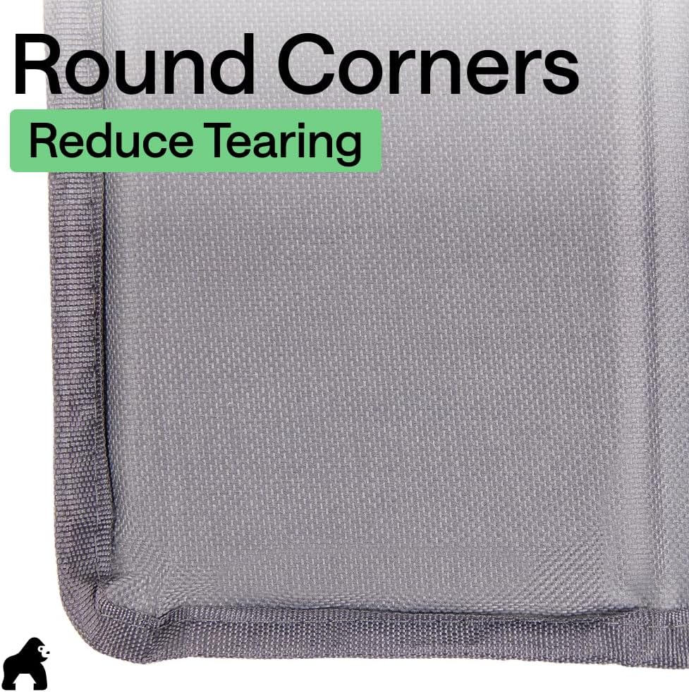GORILLA GRIP Heavy Duty Couch Cushion Support Board to Fix Sagging Sofas, 21.5 x 70 Sofa, Thick Plywood Boards Add Strong Seat Supports, Stays in Place, Replacement Stuffing Under Couches, Grey