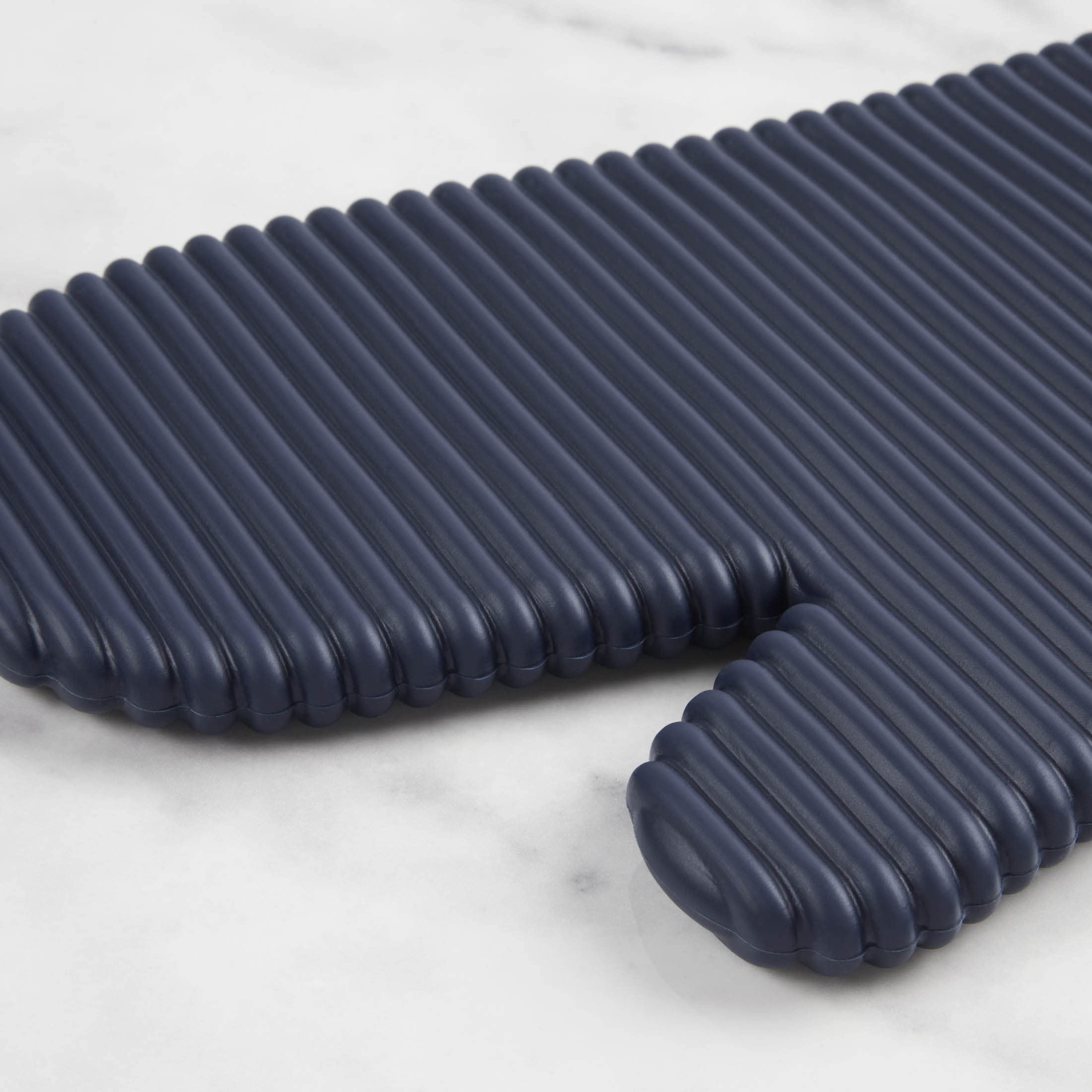 KITCHENAID Ribbed Soft Silicone Oven Mitt 2-Pack Set, 7.5"x13", Milkshake