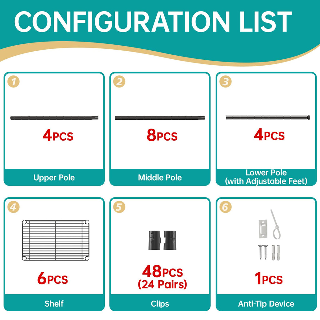 SINGAYE 3 Small Shelves Storage Shelf Wire Shelving Unit Metal Shelf Adjustable Organizers Storage Shelving with Wheels for Bathroom Laundry Room Kitchen Pantry11.5”D x 17.5”W x 30.5”H White