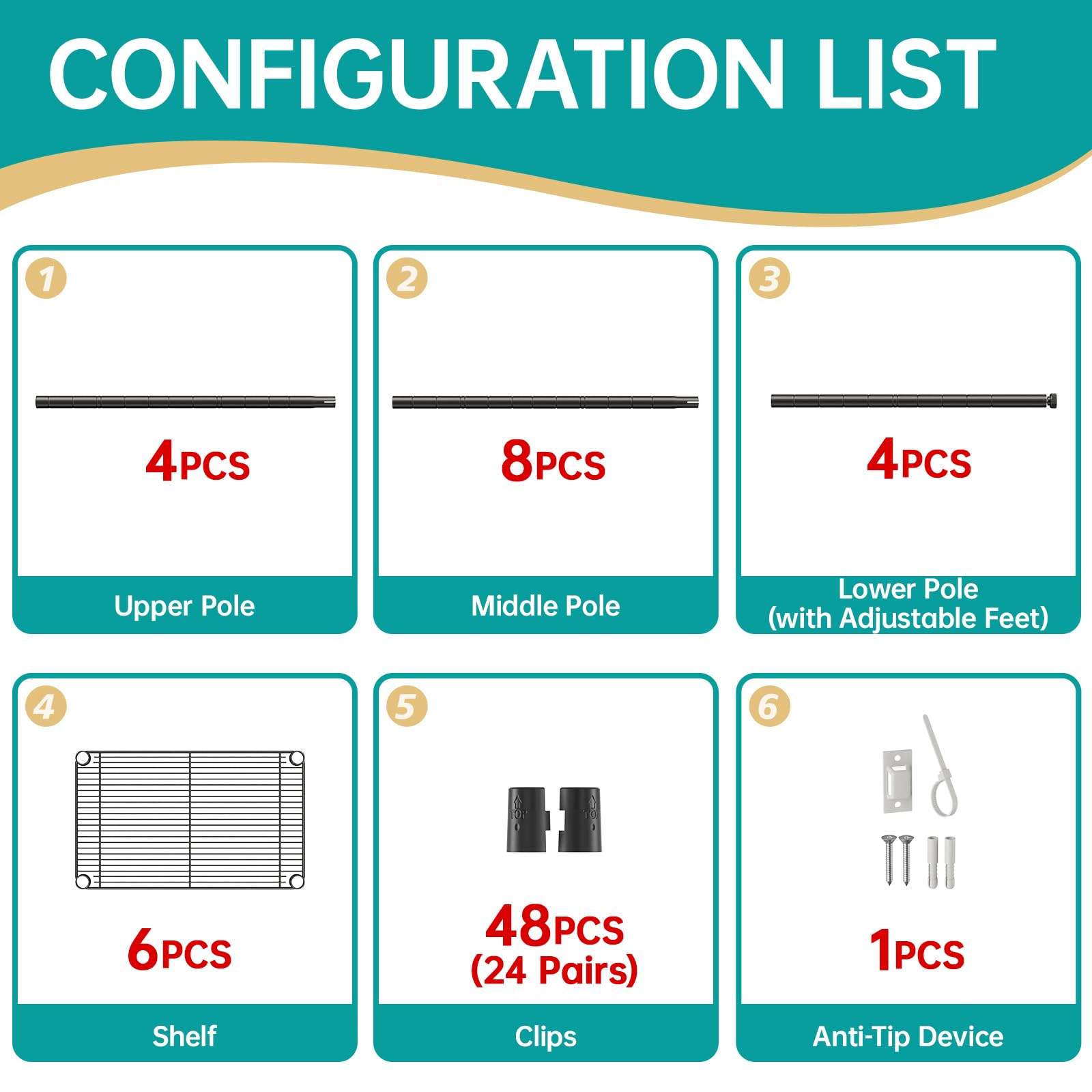 SINGAYE 3 Small Shelves Storage Shelf Wire Shelving Unit Metal Shelf Adjustable Organizers Storage Shelving with Wheels for Bathroom Laundry Room Kitchen Pantry11.5”D x 17.5”W x 30.5”H White