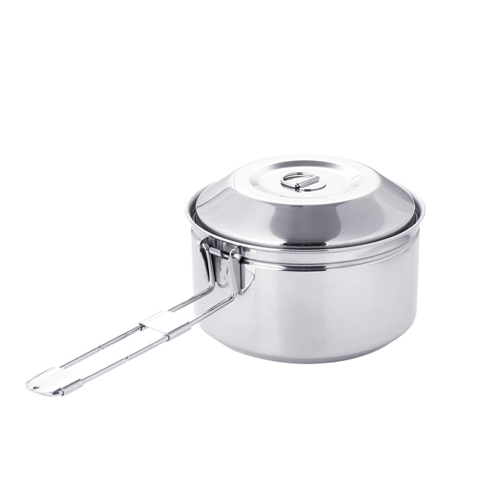 Fire-Maple Antarcti Portable 1.2 Liter Lightweight Stainless Steel Camping Kettle | Durable and Portable Camp Tea Pot | Ideal for Bushcraft and Outdoor Campfire Use