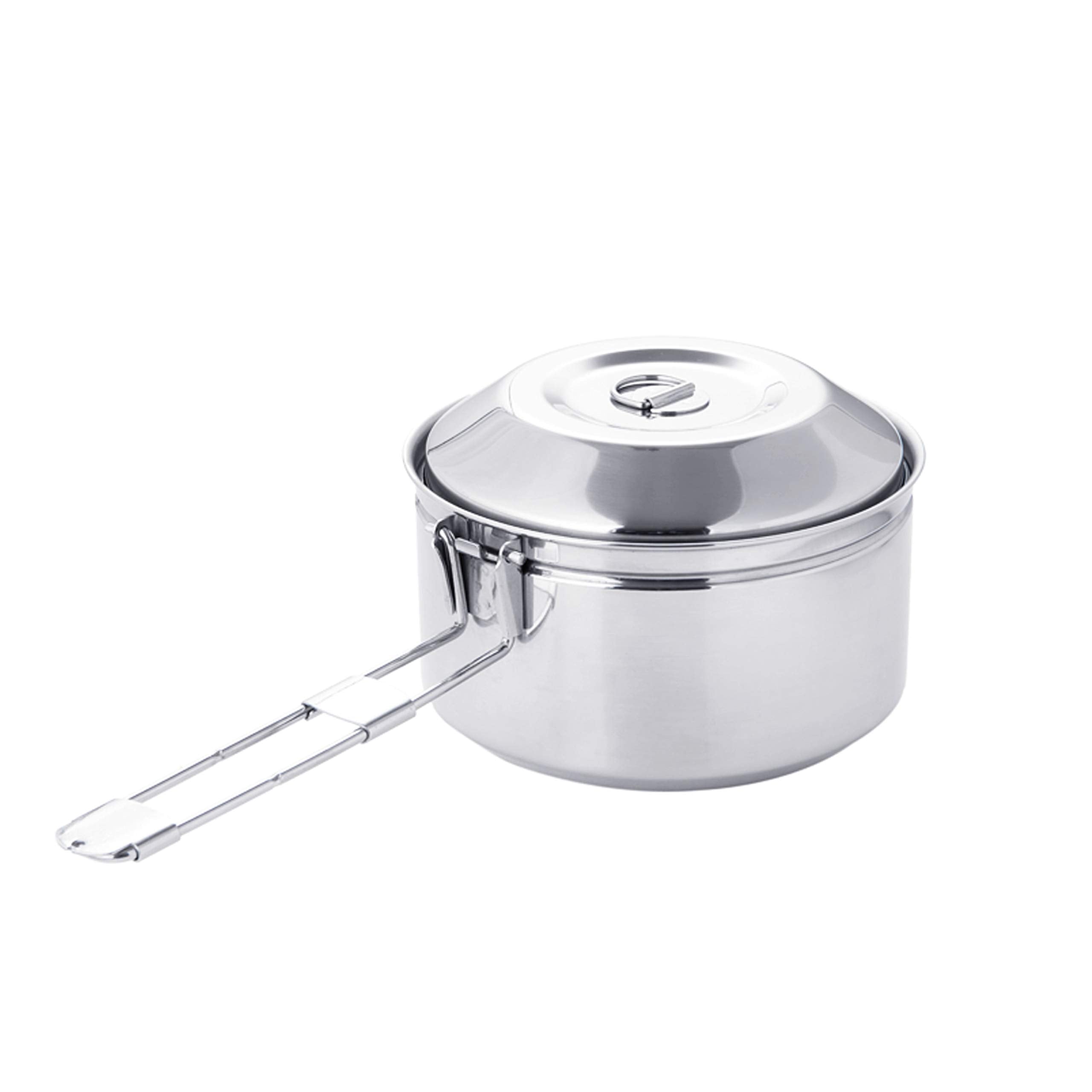 Fire-Maple Antarcti Portable 1.2 Liter Lightweight Stainless Steel Camping Kettle | Durable and Portable Camp Tea Pot | Ideal for Bushcraft and Outdoor Campfire Use