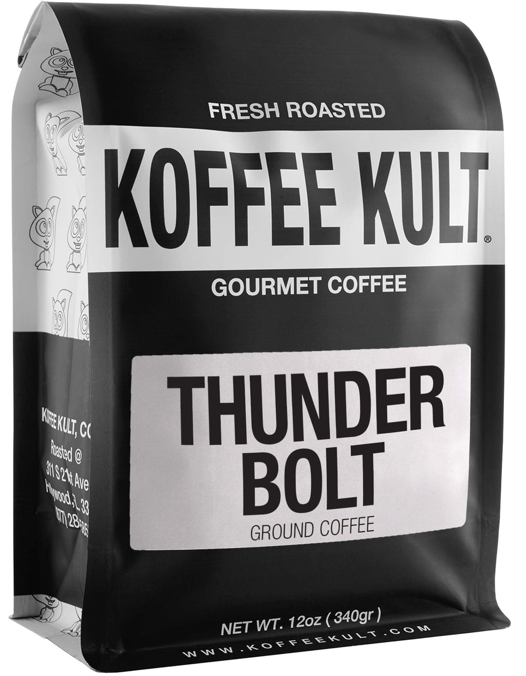 Koffee Kult Koffee Kult Medium Roast Smooth and Flavorful Ground Coffee - Perfect for a Relaxing Cup Anytime (Medium Roast, 32oz)