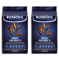 Caffè Borbone, Whole Bean Coffee Blend, 100% Arabica, Medium Roast, Roasted and Freshly Packaged in Italy, 2.2 Pound Bag (Pack of 2)