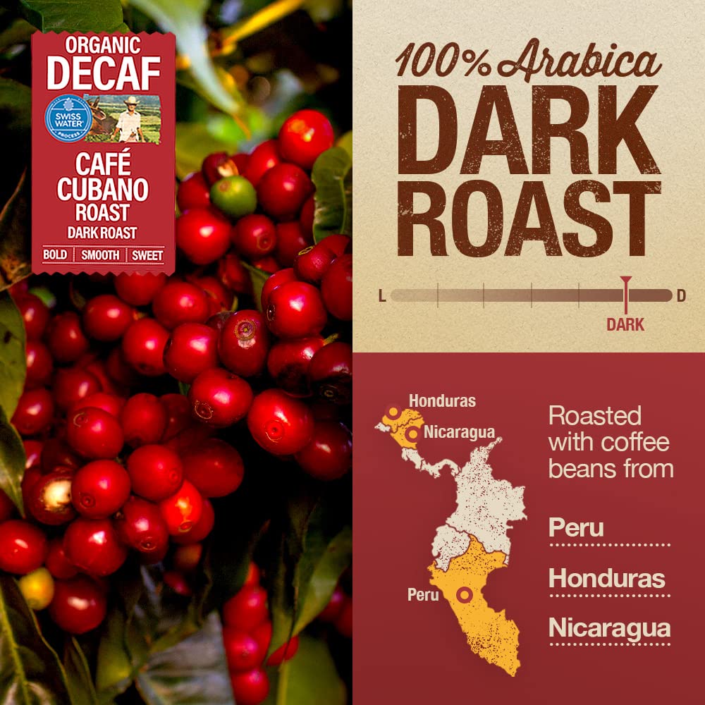 Mayorga Organic Coffee 2lb Cafe Cubano Roast - Dark Roast Whole Bean Specialty Grade Coffee, 100% Arabica, Slow Roasted, Bold and Smooth Flavor with Low Acidity - USDA Organic, Non-GMO, Kosher
