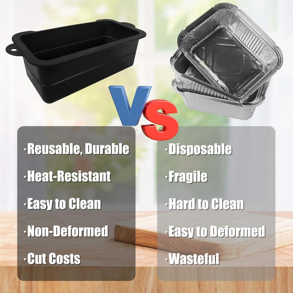 Silicone Grease Cup Liners for Blackstone 36 28 22 17 Inch Griddle, 2 Pack Reusable Grease Catcher Liner Grill Grease Tray Accessories for Blackstone