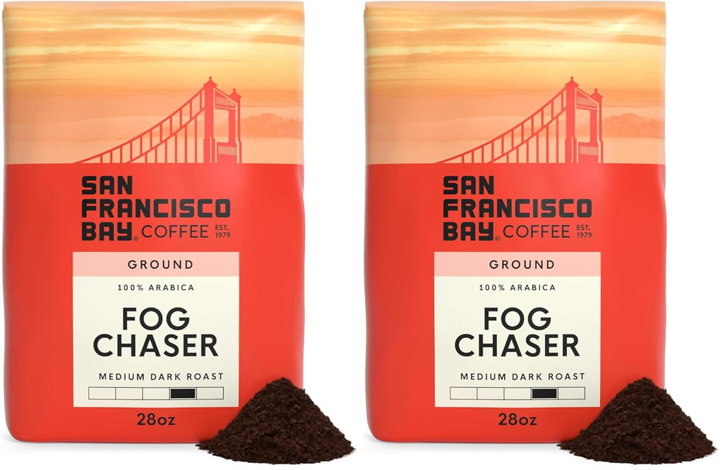 San Francisco Bay Ground Coffee, Bay Bridge Blend (28 oz Bag), Medium Roast Coffee