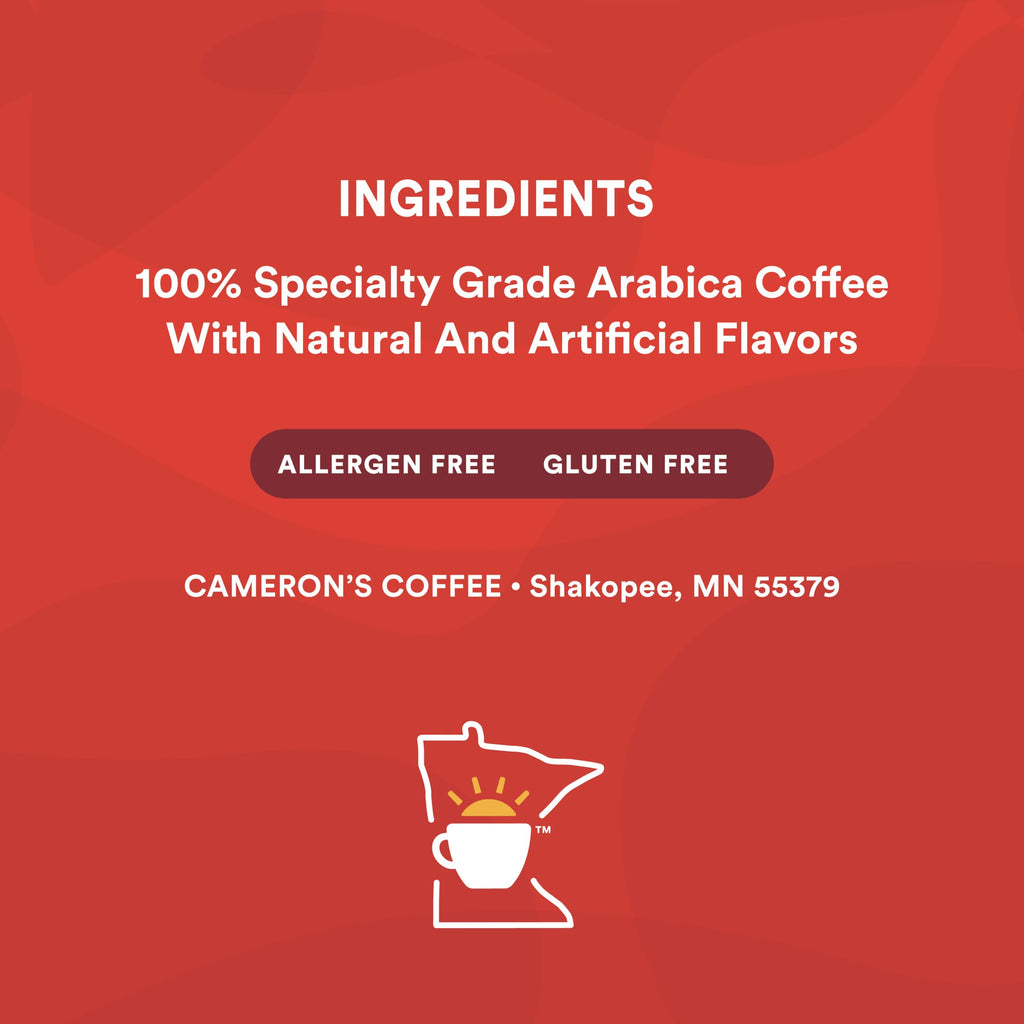 Cameron's Coffee Roasted Ground Coffee Bag, Dark Chocolate Mocha, Smooth Flavored Coffee, Sustainable, Small-batch Roasted, 28 Ounce (Pack of 1)