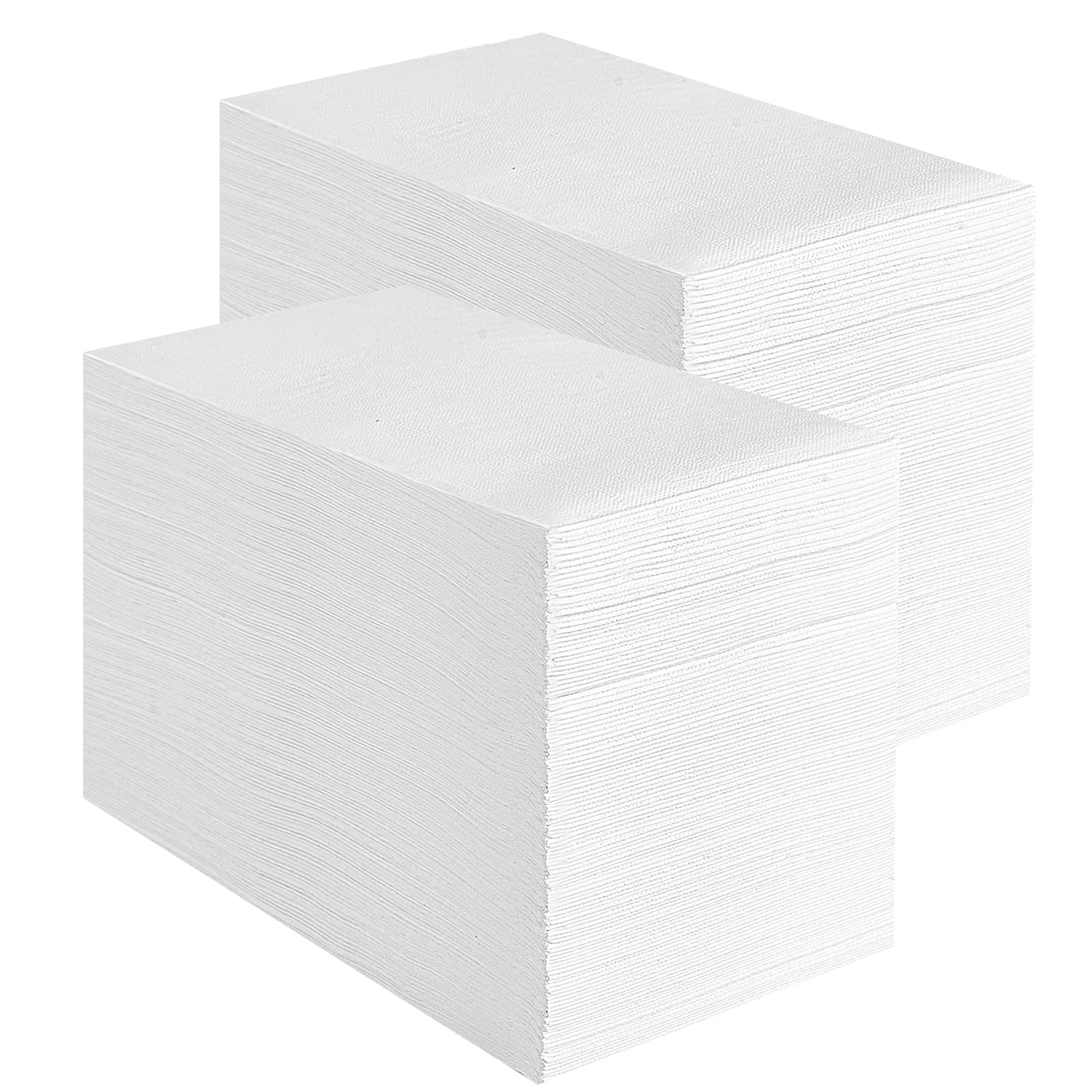 Vplus 200 Pack Paper Napkins Guest Towels Disposable Premium Quality 3-ply Dinner Napkins Disposable Soft, Absorbent, Perfect for Kitchen, Wedding, Parties, Dinners or Events (Gold)