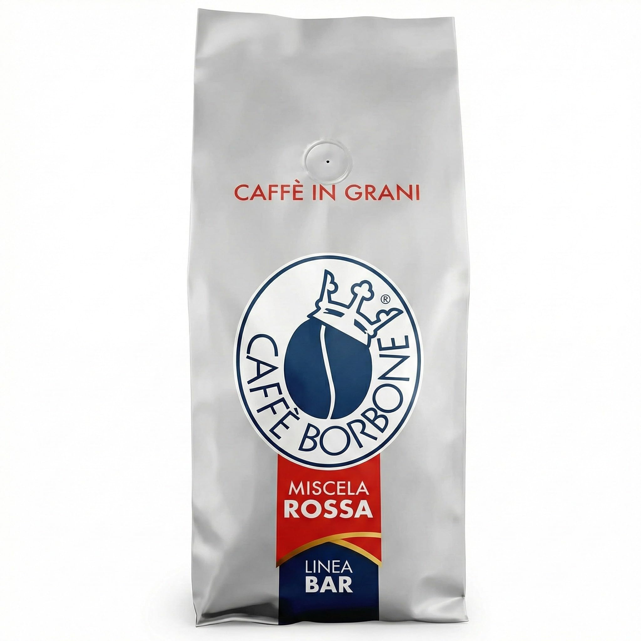 Caffè Borbone Whole Bean Coffee, Medium-Dark Roast DEK Blend, Decaffeinated Italian Coffee, 2.2 lb Bag (Pack of 2)