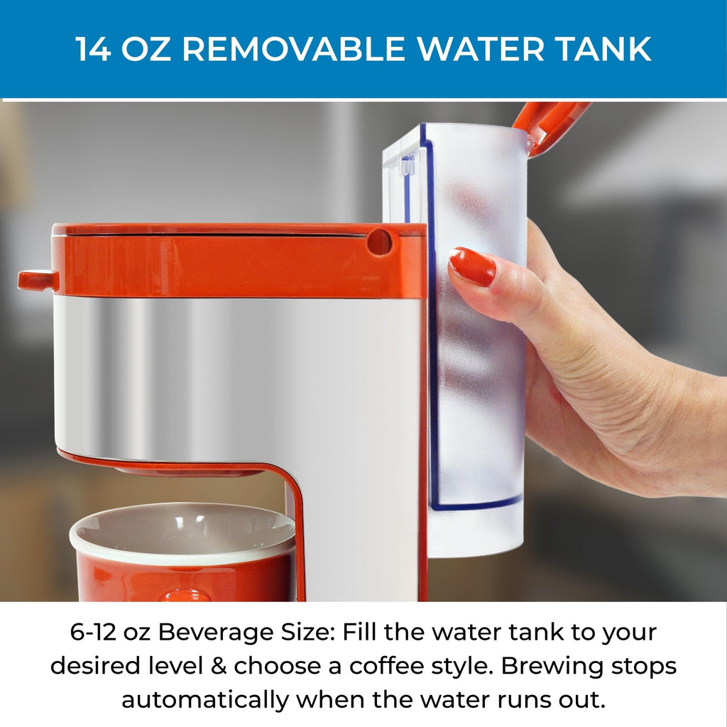 Kenmore Drip Coffee Maker - Programmable Cafe Machine With Glass Pot, Regular & Bold Brew, Auto Shut Off Large Water Reservoir, Reusable Filter, Kitchen Appliances For Cafeteria Barista, 12 Cup Black