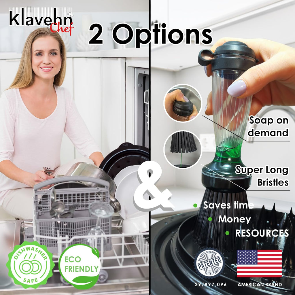 American Brand - Trituradora de pollo de 3 capas con placa desmontable + cepillo especial, doble antideslizante, sin BPA, resistente al calor, apta para lavavajillas, herramienta de trituración de pechuga de pollo, carne de res, cerdo, picadora de carne
