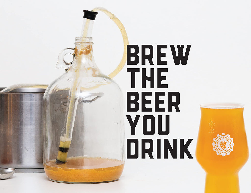 Craft A Brew - American Pale Ale - Beer Making Kit - Make Your Own Craft Beer - Complete Equipment and Supplies - Starter Home Brewing Kit - 1 Gallon