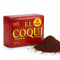 El Coquí Dark Roast Espresso Ground Coffee, Rich, Ground Coffee, Authentic Puerto Rican Style Coffee, Vacuum Sealed, Ground Espresso Beans, 6 oz (4 pack)