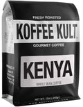 Koffee Kult Limited - Kenya Coffee Beans Whole Medium Roast - 100% Single Origin Direct Trade Arabica Beans - Fresh Artisan Roasted (Kenya, 32oz)