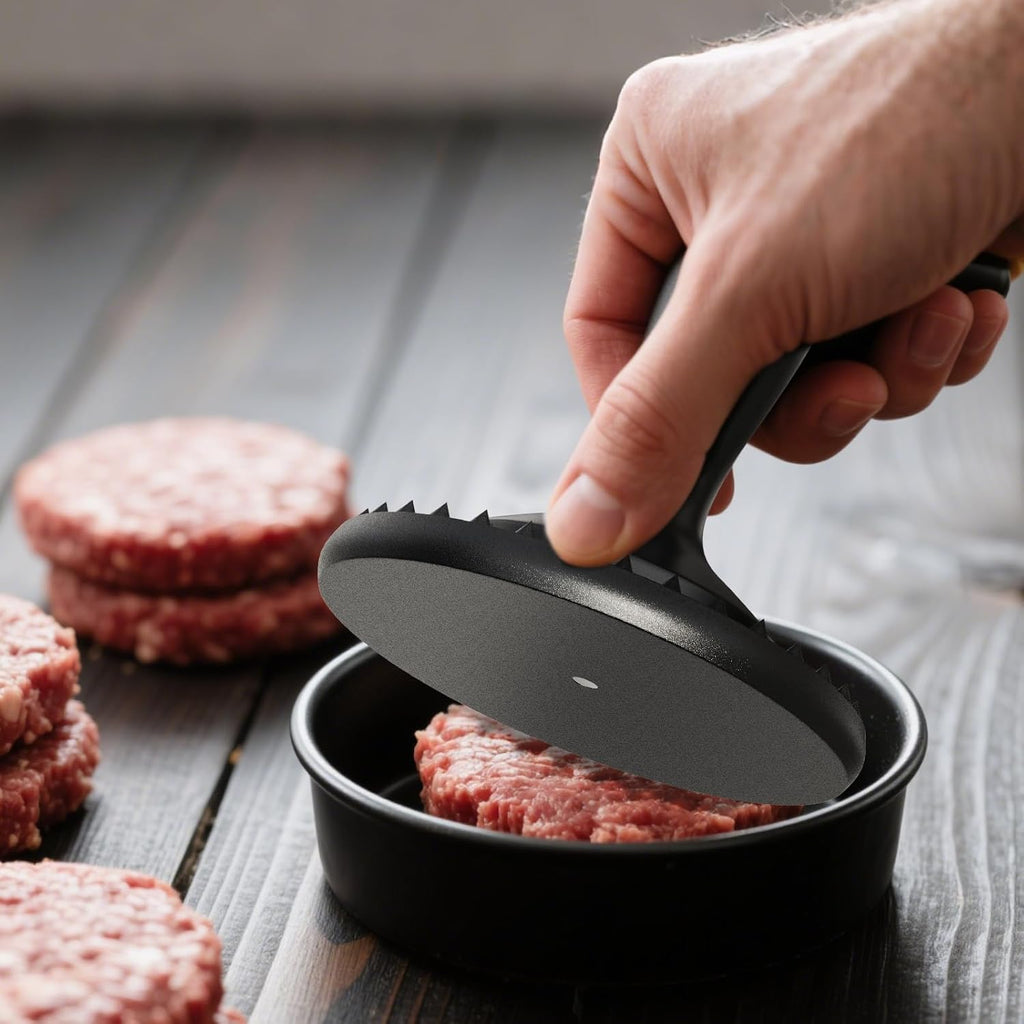 Black Meat Chopper And Meat Tenderizer Tool