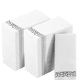 Vplus 200 Pack Paper Napkins Guest Towels Disposable Premium Quality 3-ply Dinner Napkins Disposable Soft, Absorbent, Perfect for Kitchen, Wedding, Parties, Dinners or Events (Gold)