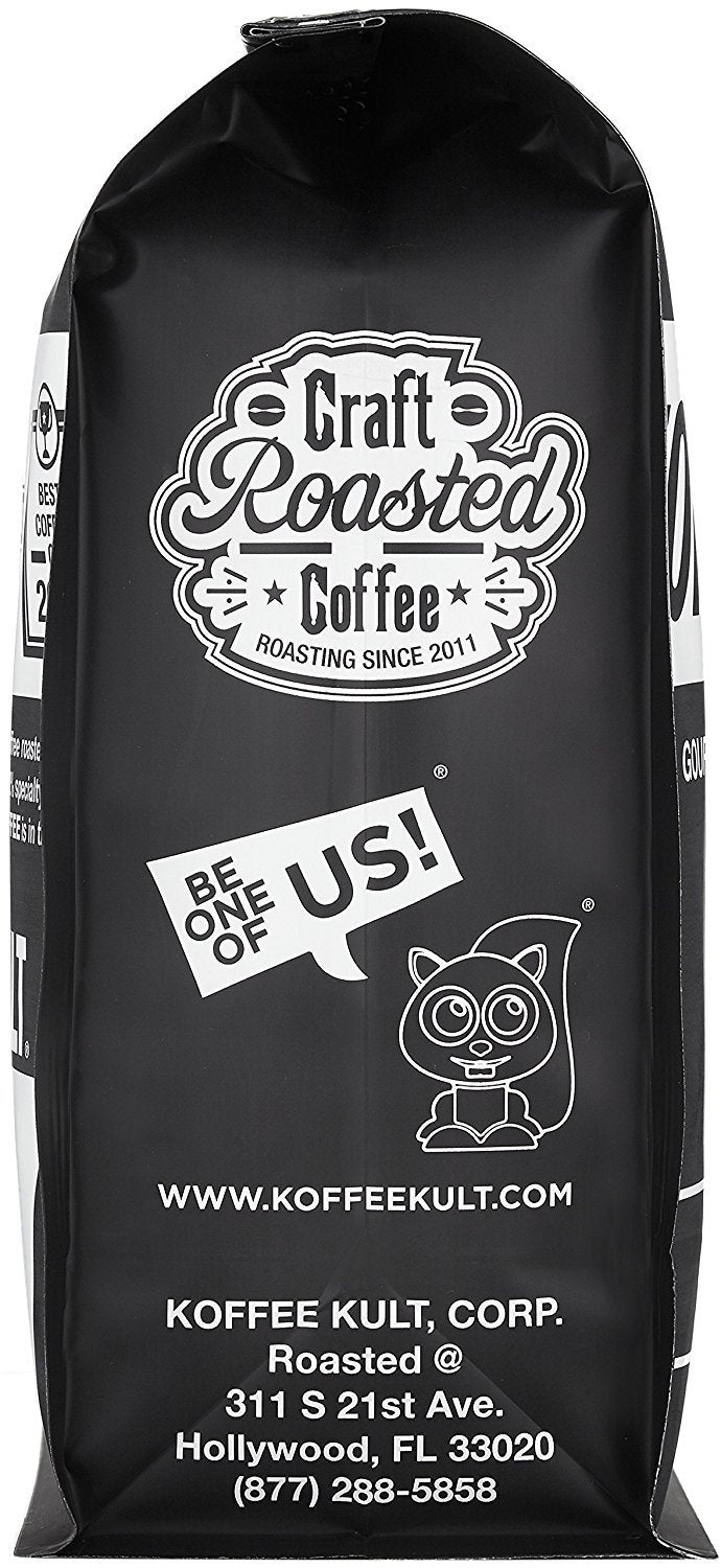 Koffee Kult Koffee Kult Medium Roast Smooth and Flavorful Ground Coffee - Perfect for a Relaxing Cup Anytime (Medium Roast, 32oz)
