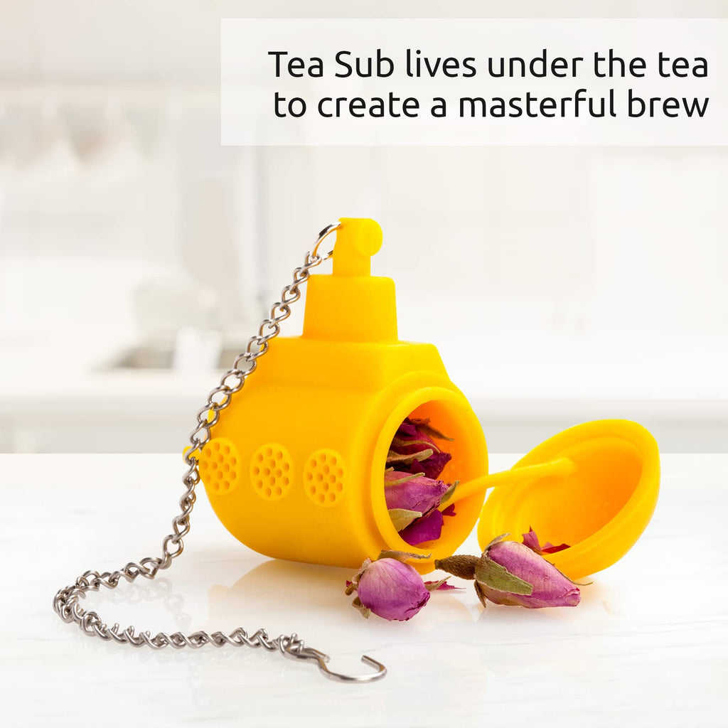 Cute Tea Infuser by OTOTO - Loose Leaf Tea Steeper, Tea Accessories, Tea Diffusers, Tea Infuser for Loose Leaf Tea, Tea Strainers, Cute Gifts, Tea Gift Set, Kitchen Gifts, Cooking Gadgets