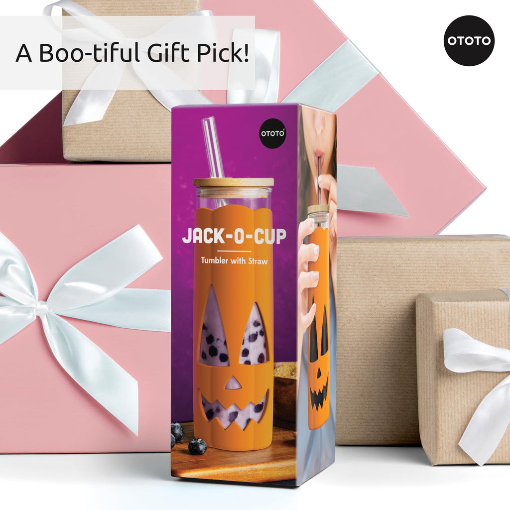 OTOTO Spooky Bootle - Halloween, Halloween Tumbler, Accessories, Insulated Water Bottle, Stainless Steel, Cute Water Bottle, Leak Proof Water Bottles, Spooky, Witchy, Goth Gifts, 18oz.