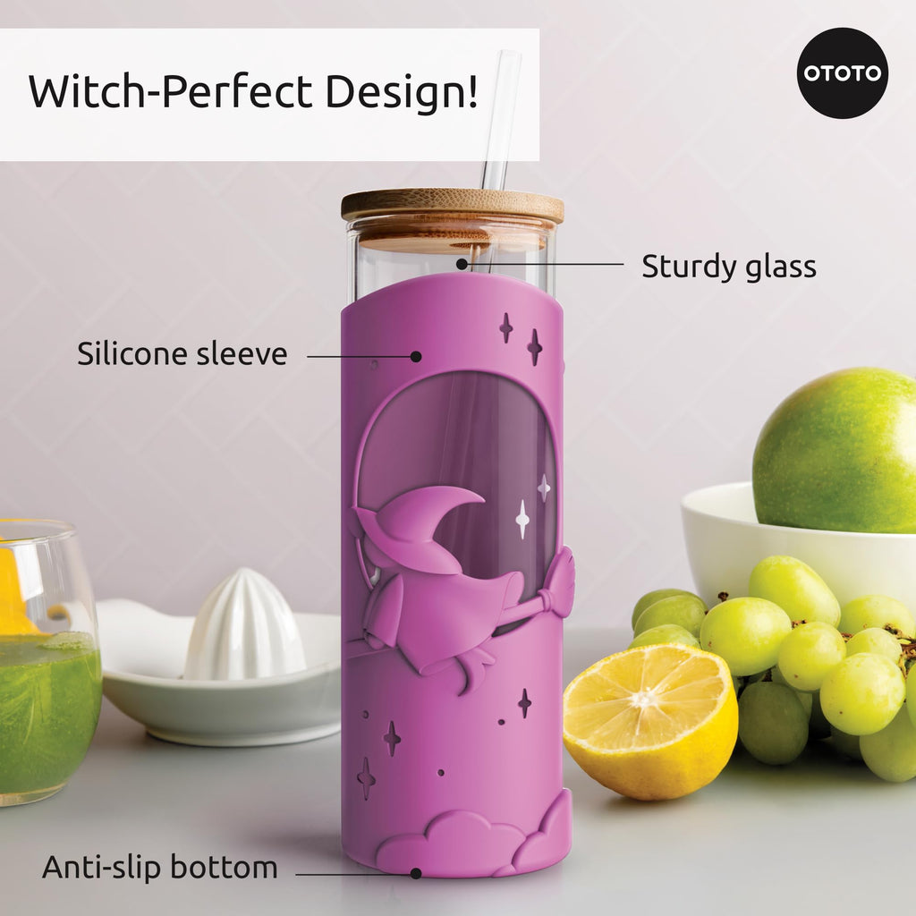 OTOTO Spooky Bootle - Halloween, Halloween Tumbler, Accessories, Insulated Water Bottle, Stainless Steel, Cute Water Bottle, Leak Proof Water Bottles, Spooky, Witchy, Goth Gifts, 18oz.